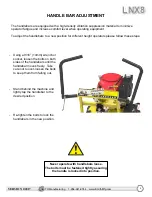 Предварительный просмотр 5 страницы Smith LNX8 Series User Manual