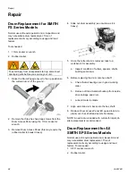 Предварительный просмотр 24 страницы Smith SPS10 Operation - Repair - Parts