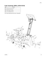 Предварительный просмотр 53 страницы Smith SPS10 Operation - Repair - Parts