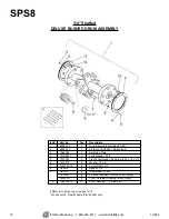 Preview for 16 page of Smith SPS8 User Manual & Parts List