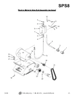 Предварительный просмотр 25 страницы Smith SPS8 User Manual & Parts List