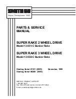 Preview for 1 page of Smithco 13-550-C Service Manual