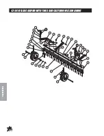 Предварительный просмотр 56 страницы Smithco 43-001-A Bunker Rake Parts & Service Manual