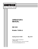 Preview for 1 page of Smithco 72-000-A Operator'S Manual