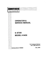 Smithco E-Star 8430 Operators & Service Manual preview