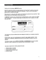 Preview for 3 page of Smithco E-Star 8430 Operators & Service Manual