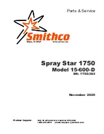 Preview for 1 page of Smithco Spray Star 1750 Series Parts & Service