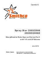 Предварительный просмотр 1 страницы Smithco Spray Star 2005 Operator'S