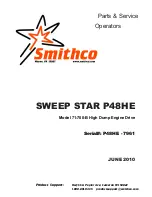 Preview for 1 page of Smithco SWEEP STAR P48HE Parts And Service