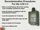 Предварительный просмотр 20 страницы Smiths detection LCD 3.3 Manual