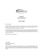 Preview for 7 page of Smith's Heating First Caspian 60 Installation & User Manual