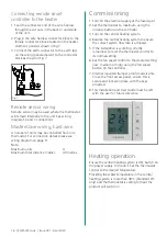 Preview for 16 page of Smith's Heating First Caspian EC 120 Installation, Commissioning And User Manual