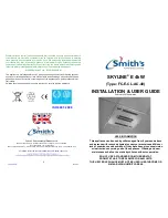 Preview for 1 page of Smith's Heating First SKYLINE E 4kW Installation & User Manual