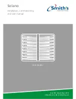 Preview for 1 page of Smith's Heating First Solano Installation, Commissioning And User Manual