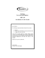 Smith's Heating First STR7-12V User Manual предпросмотр