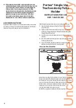 Preview for 6 page of Smiths Medical 100/800/060-100 Instructions For Use Manual