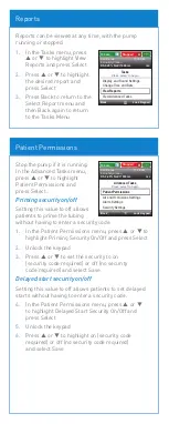 Preview for 6 page of Smiths Medical CADD Quick Reference Card For Clinicians