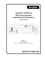 Smiths Medical SurgiVet V3404 Plus Operation Manual preview