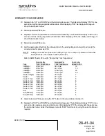 Preview for 117 page of Smiths BOEING B737-100 Maintenance Manual Supplement