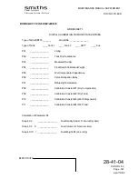 Preview for 121 page of Smiths BOEING B737-100 Maintenance Manual Supplement