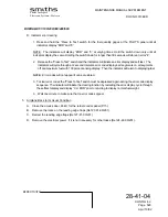 Preview for 122 page of Smiths BOEING B737-100 Maintenance Manual Supplement