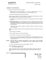 Preview for 142 page of Smiths BOEING B737-100 Maintenance Manual Supplement