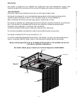 Preview for 2 page of Smiths CASPIAN SKYLINE CT60 AC Installation & User Manual