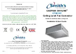 Preview for 1 page of Smiths CASPIAN SKYLINE CT60 EC Installation & User Manual