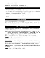 Preview for 5 page of Smiths PB304 User Manual And Installation Instructiions