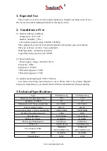 Preview for 2 page of Smitson JM-LED02 User Manual