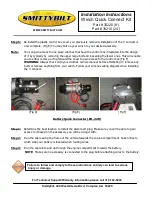 Предварительный просмотр 2 страницы Smittybilt 35220 Installation Instructions