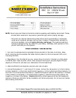 Preview for 1 page of Smittybilt 97203 Installation Instructions Manual