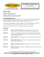 Preview for 1 page of Smittybilt Q89 Installation Instructions