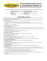 Smittybilt XRC10 Installation Manual preview