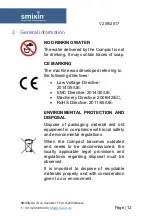 Preview for 12 page of SMIXIN COMPACT Installation Manual