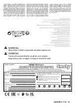 Preview for 16 page of Smoby 7600810405 Manual