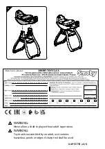 Preview for 3 page of Smoby BN TWIN HIGHCHAIR Assembly Instructions