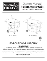 Preview for 1 page of Smoke Chef PS2415 Owner'S Manual