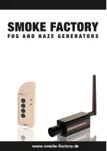 Preview for 1 page of Smoke Factory Radio Remote Control Manual