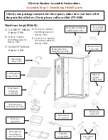 Preview for 5 page of Smoke hollow 30166E Assembly And Owner'S Manual