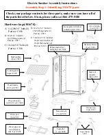 Preview for 6 page of Smoke hollow 30166E Assembly And Owner'S Manual