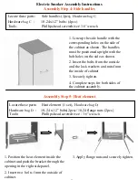 Preview for 8 page of Smoke hollow 30166E Assembly And Owner'S Manual