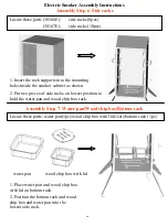 Preview for 9 page of Smoke hollow 30166E Assembly And Owner'S Manual