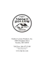 Предварительный просмотр 2 страницы Smoke hollow 30169G Assembly & Operation