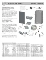 Предварительный просмотр 5 страницы Smoke hollow 30169G Assembly & Operation