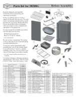 Предварительный просмотр 7 страницы Smoke hollow 30169G Assembly & Operation