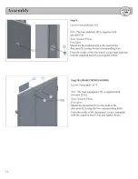 Предварительный просмотр 14 страницы Smoke hollow 30169G Assembly & Operation