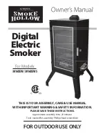 Предварительный просмотр 1 страницы Smoke hollow 3016DEW Owner'S Manual