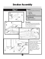 Предварительный просмотр 10 страницы Smoke hollow 3016DEW Owner'S Manual