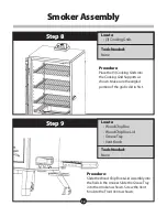 Предварительный просмотр 12 страницы Smoke hollow 3016DEW Owner'S Manual